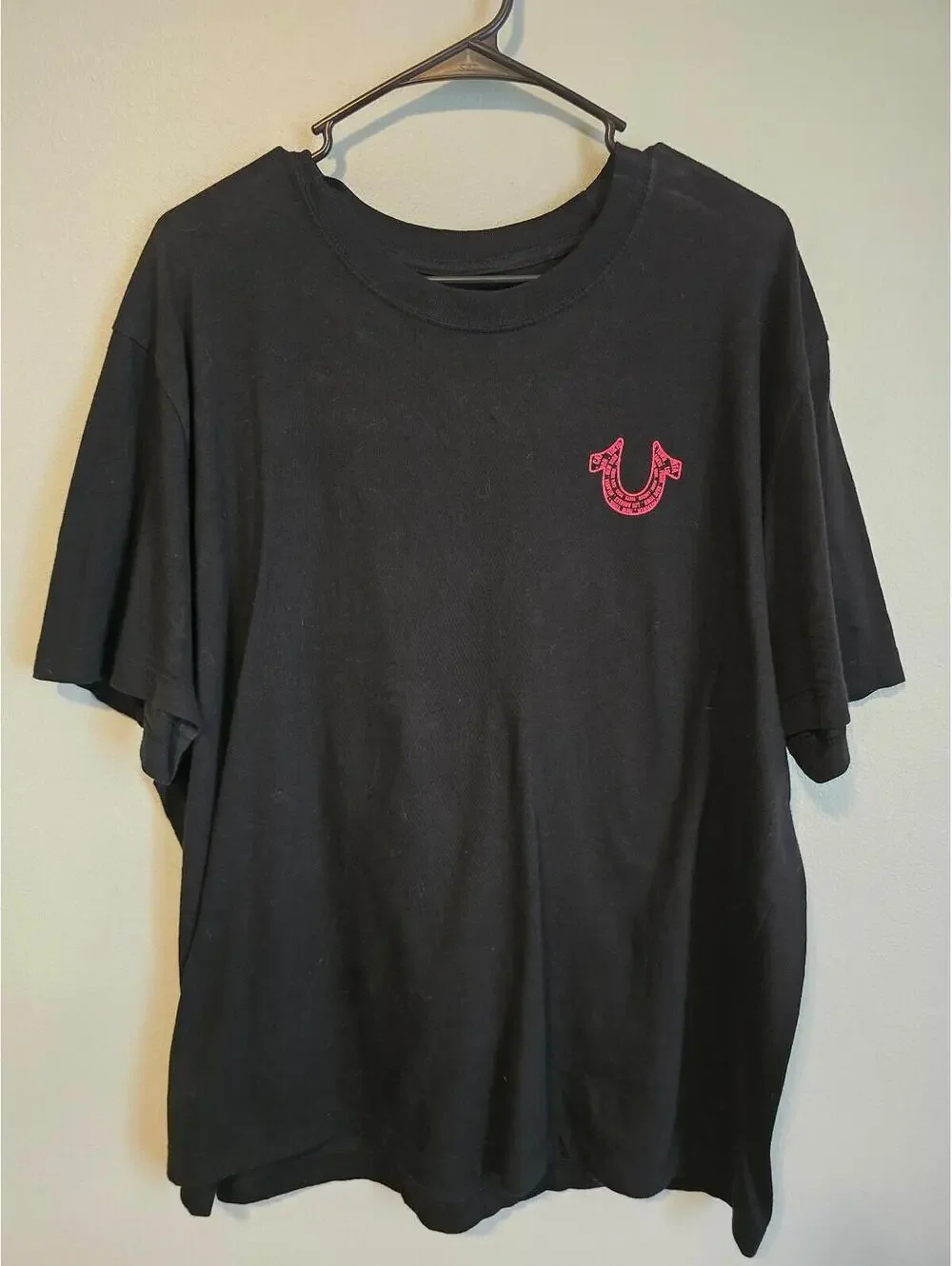 True Religion 100% Cotton Black Men’s Tee Shirt (XL)